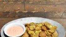 Fried Pickle Chips and Comeback Sauce Fried Pickle Chips and Comeback Sauce