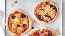 Mini top-your-own pizzas Mini top-your-own pizzas