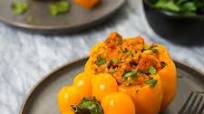 Tikka Masala Stuffed Peppers Tikka Masala Stuffed Peppers
