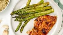 Honey Garlic Chicken and Asparagus Honey Garlic Chicken and Asparagus