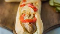 Slow Cooker Beer Bratwurst with Onions and Peppers Slow Cooker Beer Bratwurst with Onions and Peppers