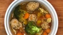 Light Italian Meatball Soup - Diabetic Italian Wedding Soup Light Italian Meatball Soup - Diabetic Italian Wedding Soup