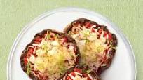 Bruschetta-Stuffed Portobellas Bruschetta-Stuffed Portobellas