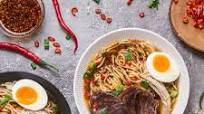 Spicy Beef Chashu Ramen Noodles Spicy Beef Chashu Ramen Noodles