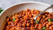 Slow Cooker Baked Beans with Bacon Slow Cooker Baked Beans with Bacon