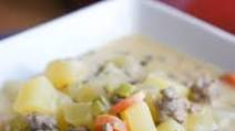 One Pot Cheeseburger Soup One Pot Cheeseburger Soup