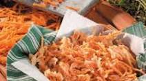 Fried Shoestring Carrots Fried Shoestring Carrots