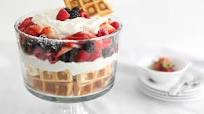 Summer Berry Waffle Trifle Summer Berry Waffle Trifle