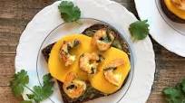 10-Minute Lemon-Zested Shrimp on Avocado Toast 10-Minute Lemon-Zested Shrimp on Avocado Toast