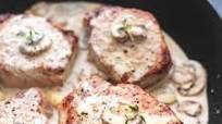 Baked Pork Chops with Creamy Mushroom Sauce Baked Pork Chops with Creamy Mushroom Sauce