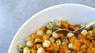 Mediterranean Chickpea Salad with Roasted Sweet Potatoes Mediterranean Chickpea Salad with Roasted Sweet Potatoes