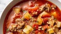 Easy Hamburger Soup Easy Hamburger Soup