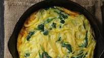 Spinach and Spaghetti Omelette Spinach and Spaghetti Omelette