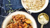Ostrich stew with coffee Ostrich stew with coffee