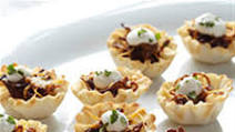 BBQ Bison Phyllo Bites BBQ Bison Phyllo Bites