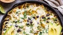 Green Chile Chicken Enchilada Skillet Green Chile Chicken Enchilada Skillet