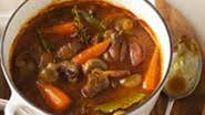 Braised beef with red onions Braised beef with red onions