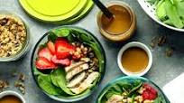 Spinach & Strawberry Meal-Prep Salad Spinach & Strawberry Meal-Prep Salad