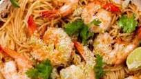 Mediterranean Shrimp Pasta Mediterranean Shrimp Pasta