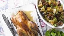 Roast pheasant with wild mushroom, potato & bacon ragout Roast pheasant with wild mushroom, potato & bacon ragout