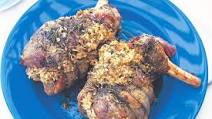 Greek lamb with rice and fresh herb stuffing Greek lamb with rice and fresh herb stuffing