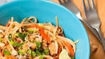 Spicy Thai Peanut Chicken Noodles Spicy Thai Peanut Chicken Noodles