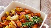 Roasted Potatoes & Sweet Potatoes with Olive Oil & Rosemary Roasted Potatoes & Sweet Potatoes with Olive Oil & Rosemary