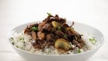 Classic Korean Beef Bulgogi with water chestnuts and bok choy Classic Korean Beef Bulgogi with water chestnuts and bok choy
