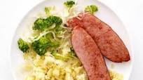 Kielbasa with Mashed Potatoes Kielbasa with Mashed Potatoes