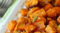Baked Parmesan Sweet Potatoes Recipe Baked Parmesan Sweet Potatoes Recipe