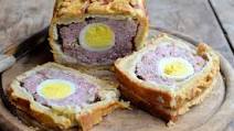 Gammon and egg gala pie Gammon and egg gala pie