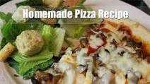 Homemade Pizza Homemade Pizza