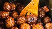 3 Ingredient Slow Cooker Pineapple Teriyaki Meatballs 3 Ingredient Slow Cooker Pineapple Teriyaki Meatballs