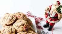 Chocolate Chip Peppermint Christmas Cookies Chocolate Chip Peppermint Christmas Cookies