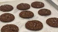 Chocolate Cookies with Fleur de Sel Chocolate Cookies with Fleur de Sel