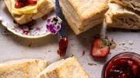 Flaky Southern Butter Biscuits with Strawberry Bourbon Jam Flaky Southern Butter Biscuits with Strawberry Bourbon Jam