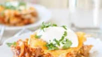 Gluten-Free Enchilada Casserole Recipe {Clean Eating} Gluten-Free Enchilada Casserole Recipe {Clean Eating}