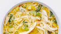 Lemony Chicken and Orzo Soup Lemony Chicken and Orzo Soup