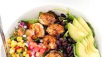 Blackened Shrimp Salad Blackened Shrimp Salad