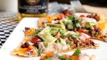 Mexican Pizza Flatbread with Ground Beef Mexican Pizza Flatbread with Ground Beef