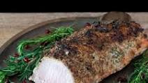 Herb Crusted Pork Loin Roast Herb Crusted Pork Loin Roast