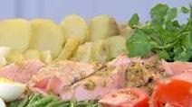 Roasted Salmon Nicoise Platter Roasted Salmon Nicoise Platter