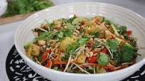 Spaghetti squash pad thai Spaghetti squash pad thai
