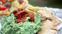Spinach Hummus Dip Spinach Hummus Dip