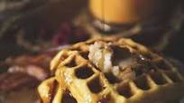 Cornmeal Buttermilk Waffles with Honey Butter Cornmeal Buttermilk Waffles with Honey Butter