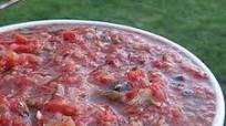 Salsa roja para tostadas Salsa roja para tostadas