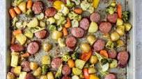 Sheet Pan Sausage and Veggies Sheet Pan Sausage and Veggies