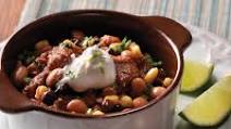 Mexican Beef Chili with Lime Crema Mexican Beef Chili with Lime Crema