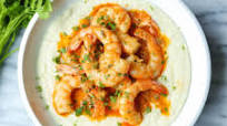 Garlic Butter Shrimp and Grits Garlic Butter Shrimp and Grits