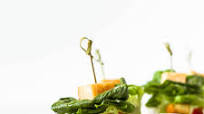 Caesar Salad on a Stick Appetizer Recipe Caesar Salad on a Stick Appetizer Recipe